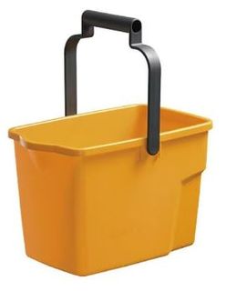 OATES GENERAL PURPOSE BUCKET PLASTIC 9 LT YELLOW 165749