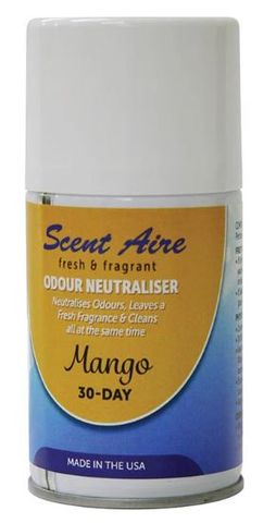 EDCO SCENTAIRE MANGO 30 DAY AEROSOL REFILL (FITS 54100/54101)