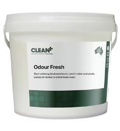 CLEAN PLUS ODOUR FRESH URINAL DEODORANT BLOCKS 4KG PAILS