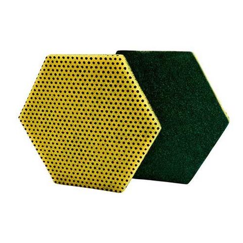 3M SCOTCHBRITE 96HEX DUAL PURPOSE SCOUR PAD 7100205031