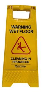 FLOORMASTER WARNING WET FLOOR SIGN