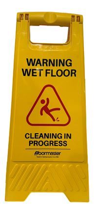 FLOORMASTER WARNING WET FLOOR SIGN