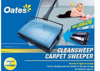 OATES  CLEAN SWEEP CARPET SWEEPER 165106