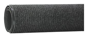 OATES 120cm WIDE RIBBED MAT PEPPER (CUT TO LENGTH)