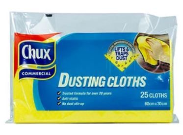 CLOROX CHUX DUSTING CLOTHS 25S
