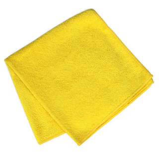 SABCO PROFESSIONAL MICROFIBRE CLOTH YELLOW EACH