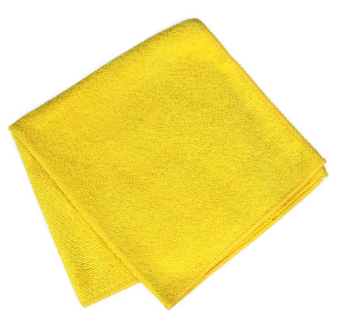 SABCO PROFESSIONAL MICROFIBRE CLOTH YELLOW EACH