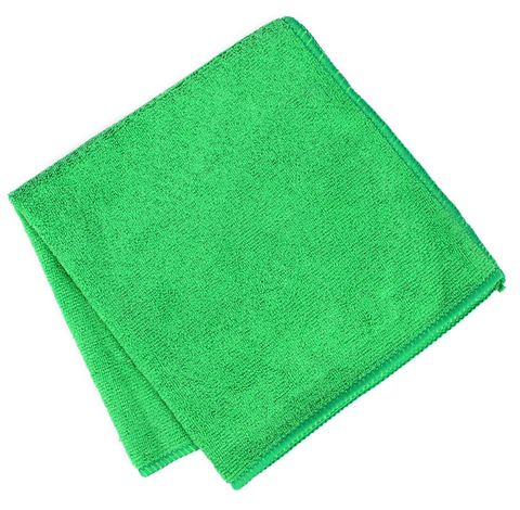 SABCO PROFESSIONAL MICROFIBRE CLOTH GREEN  EACH