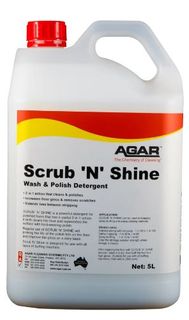 AGAR SCRUB N SHINE 5LT