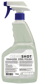 ECOLAB CLEANSHOT STAINLESS STEEL POLISH 750ML
