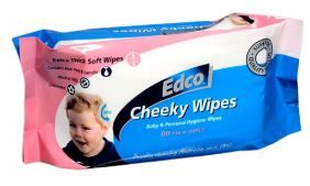 EDCO CHEEKY WIPES 80 WIPES