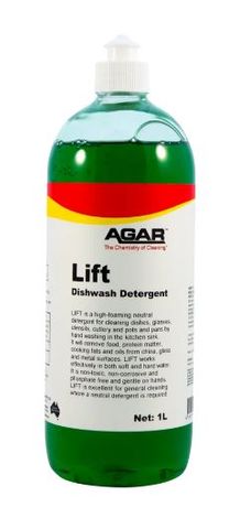 AGAR LIFT DISHWASHING DETERGENT 1LT