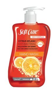 DIVERSEY SOFT CARE CITRUS SPLASH ANTI-BAC HAND WASH 500ML