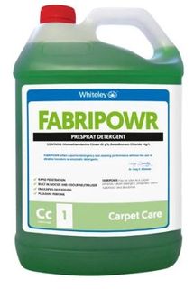 WHITELEY FABRIPOWR PRESPRAY DETERGENT 5L