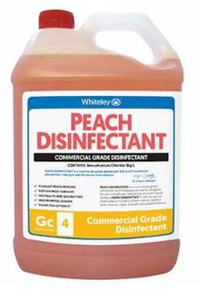 WHITELEY PEACH DISINFECTANT 5LT