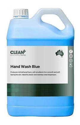 CLEAN PLUS HAND WASH BLUE 5L