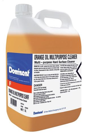 DOMINANT ORANGE OIL MULTI PURPOSE CLEANER 5L