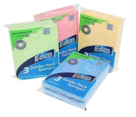 EDCO JUMBO THICK SPONGES 3PK