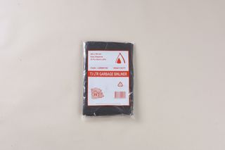 TAILORED PACKAGING BIN LINER BLACK HEAVY DUTY 920x760mm  73LTR LD 250/CTN