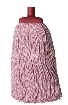OATES CONTRACTOR MOP HEAD 400G RED 165700