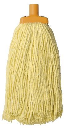 OATES DURACLEAN MOP HEAD YELLOW 400G 165718