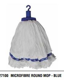 EDCO MICROFIBRE ROUND MOP BLUE 350G