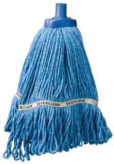 OATES  DURACLEAN HOSPITAL LAUNDER BUTTERFLY CUT MOP HEAD REFILL 350G BLUE 165920