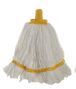 SABCO PREMIUM GRADE MICROFIBRE ROUND MOP YELLOW 350G