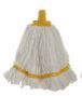SABCO PREMIUM GRADE MICROFIBRE ROUND MOP YELLOW 350G