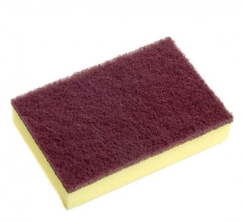 SABCO MED GRADE SPONGE SCOURER 10PK 15x10CM