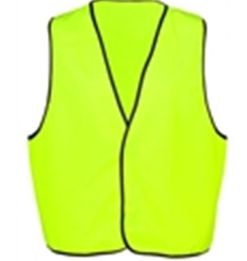 EDCO SAFETY VEST YELLOW DAY USE M