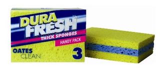 OATES DURAFRESH MIGHTY THICK SPONGES 3PK