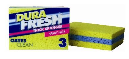 OATES DURAFRESH MIGHTY THICK SPONGES 3PK 165932