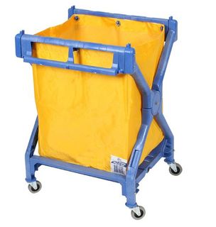 EDCO DELUXE PLASTIC SCISSOR TROLLEY COMPLETE WITH BAG