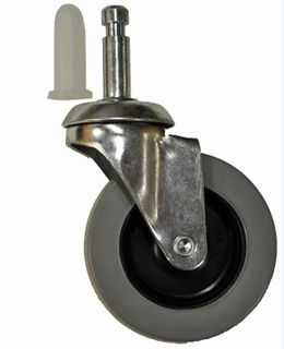 EDCO SMALL SWIVEL WHEELS FOR JANITOR CART, DELUXE SCISSOR TROLLEY & DELUXE BUCKET