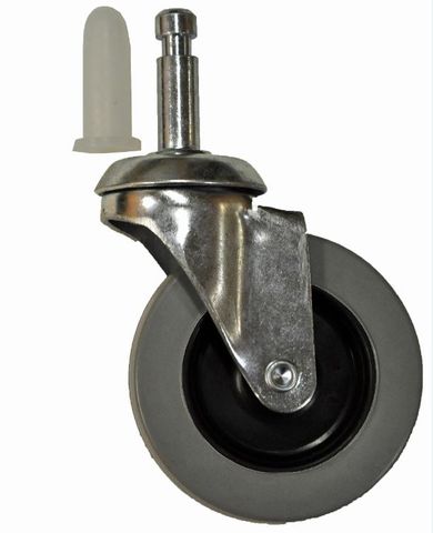 EDCO SMALL SWIVEL WHEELS FOR JANITOR CART, DELUXE SCISSOR TROLLEY & DELUXE BUCKET