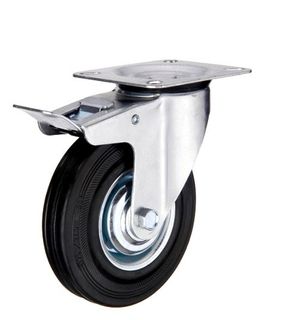 EDCO ROOM SERVICE TROLLEY  WHEEL SIDE BRAKE