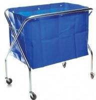 SABCO SCISSOR WASTE TROLLEY COMPLETE