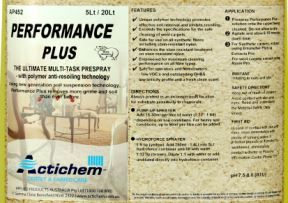 ACTICHEM PERFORMANCE PLUS 20LT