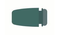 GLIDEX SMALL CONE LOCK ASSEMBLY FOR 2 & 3 SECTION POLE