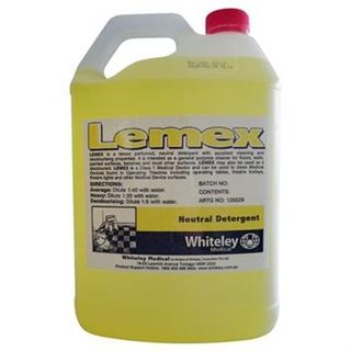 WHITELEY LEMEX NEUTRAL DETERGENT 5L