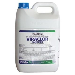 WHITELEY VIRACLOR CHLORINE SANITISER 5L