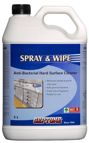 SEPTONE SPRAY & WIPE 5LT