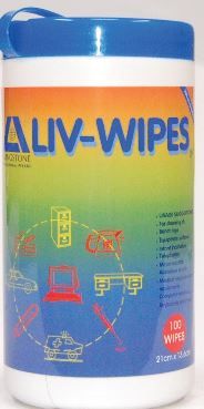 LIVWIPES 12 X 75 (42CM X 14.3CM)