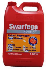 DEB SWARFEGA ORANGE INCLUDING PUMP 5LT