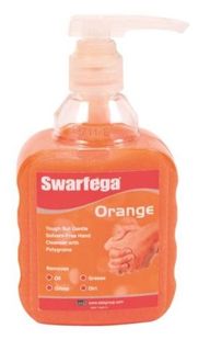 DEB SWARFEGA ORANGE PUMP TOP 450ML (CARTON 6)