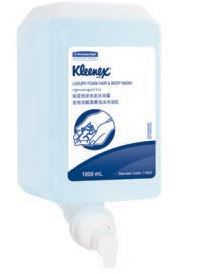 KC6332: Foam Shower Wash, Kimberly Clark, Kleenex 1000mls p/pod, 6 pods p/ctn