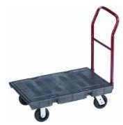 RUBBERMAID UTILITY PLATFORM TRUCK 20.32CM RUBBER CASTORS CROSSBAR HANDLE