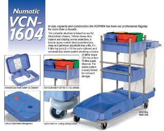 INTERVAC JANITORS TROLLEY