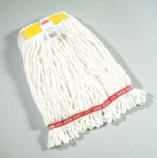 RUBBERMAID WEB FOOT WET MOPS WHITE